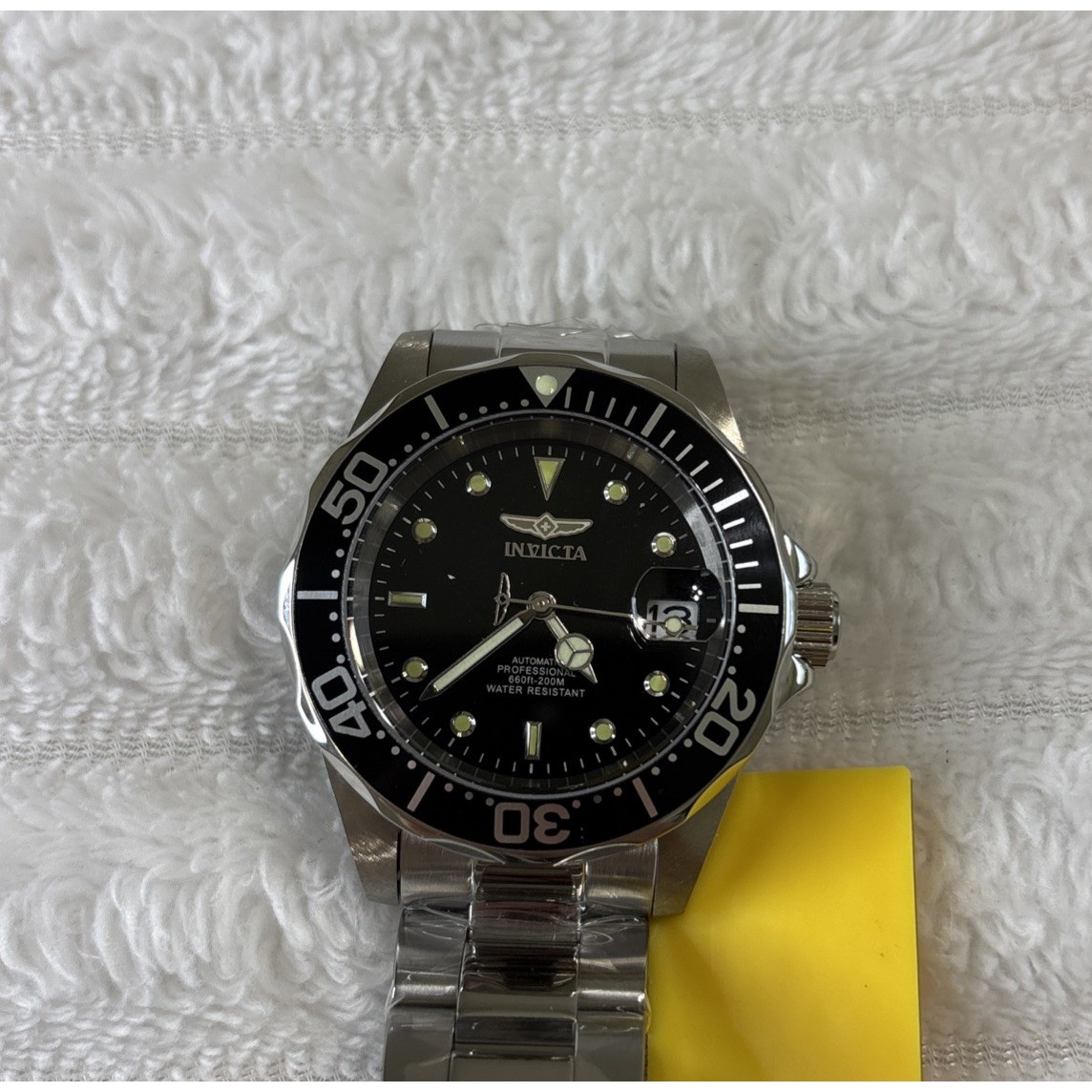 Invicta Mens Stainless Steel Wristwatch